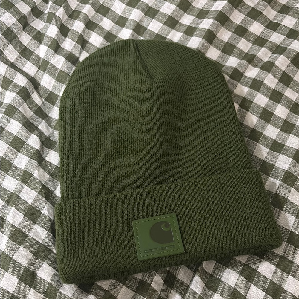Carhartt Men's Green Beanie